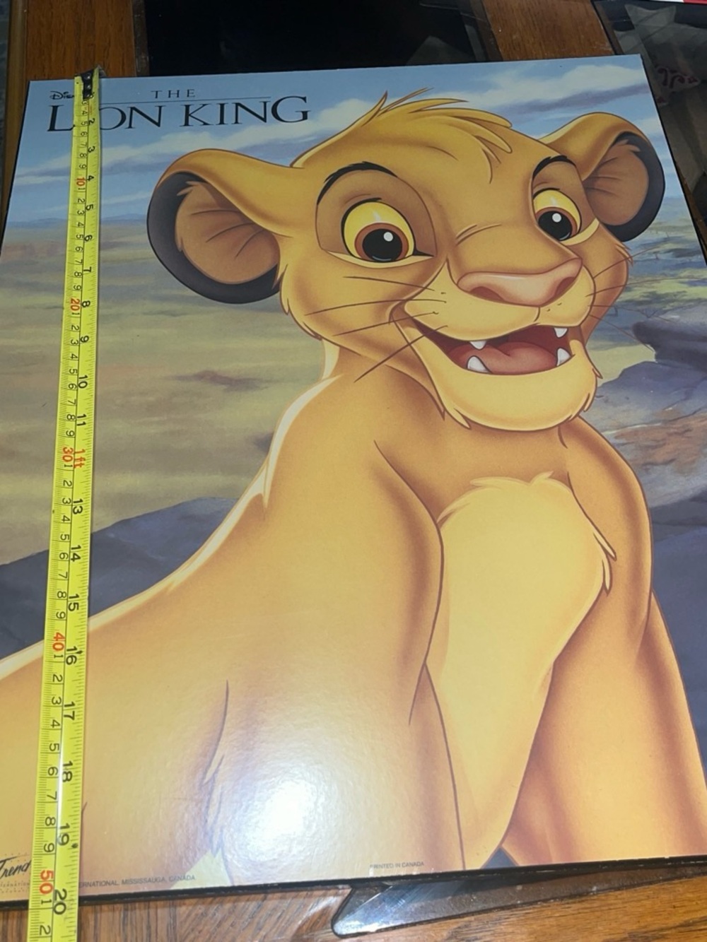 Disney The Lion King Poster - Yellow, Tan - Picture 3 of 4